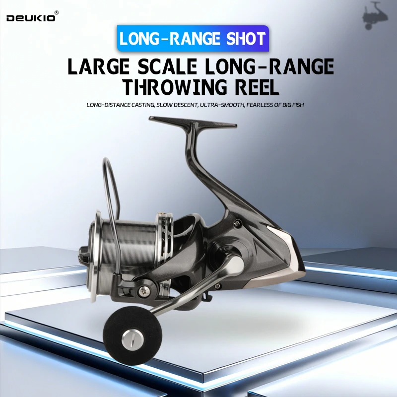 Surf Reel - Спиннинговая катушка DEUKIO 8000-16000, максимальное сопротивление