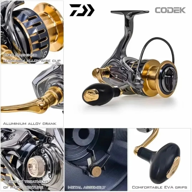 Катушка Daiwa CODEK для спинни – обзор и цена Daiwa Reel Bg