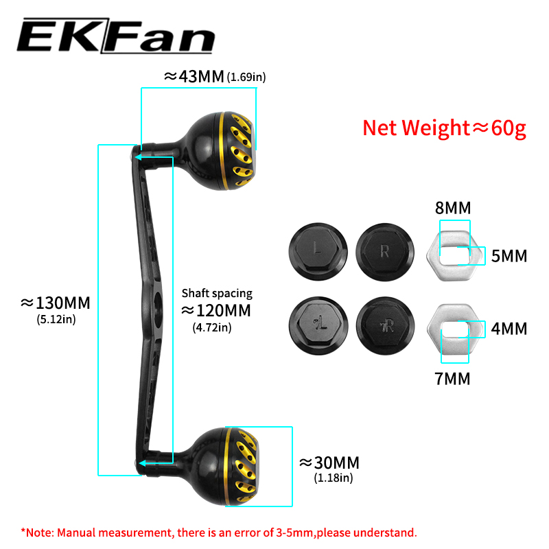Рукоятка для катушки EKfan 130 – обзор и цена Spincast Reel