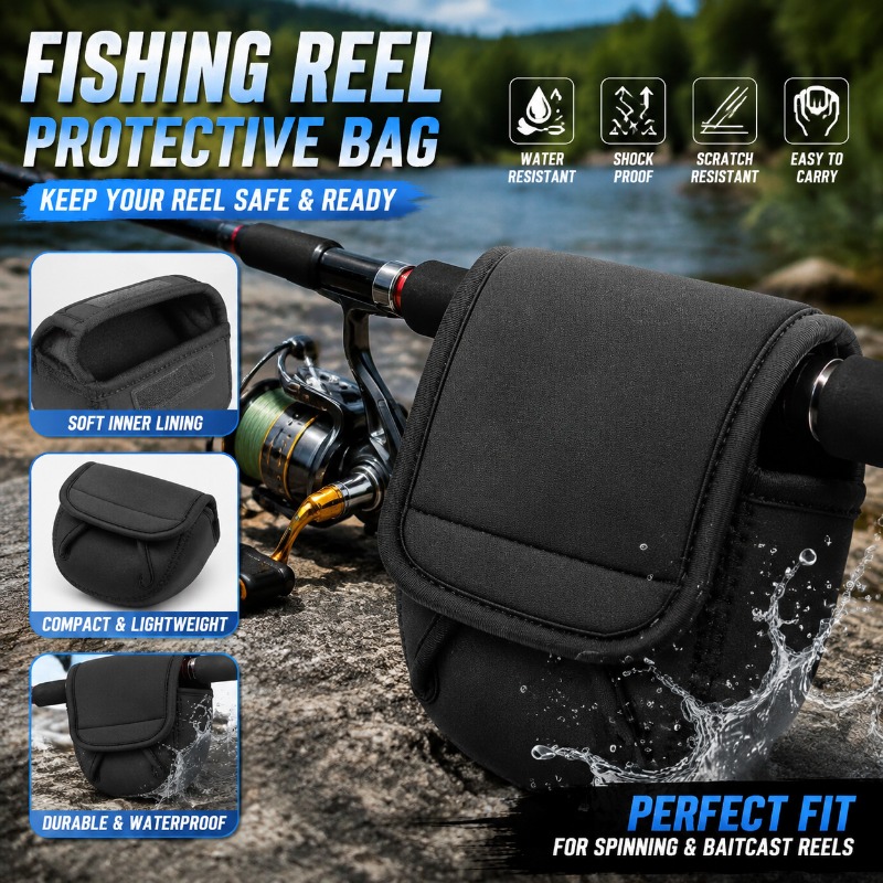 Защитный чехол для рыболовной  – обзор и цена Reel Bag